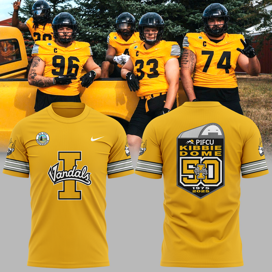 Idaho Vandals football 50 years Special Edition TSHIRT 2025