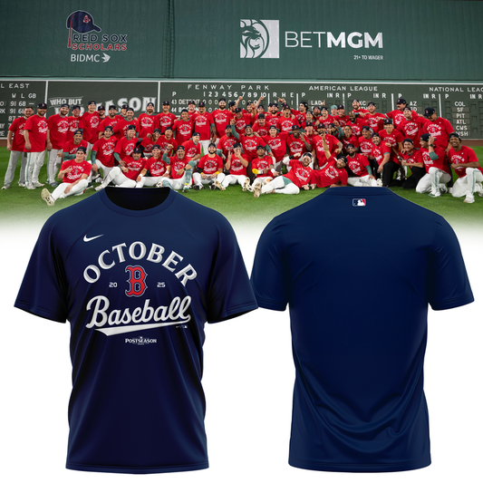Boston Red Sox Postseason 2025 T-Shirt ⚾