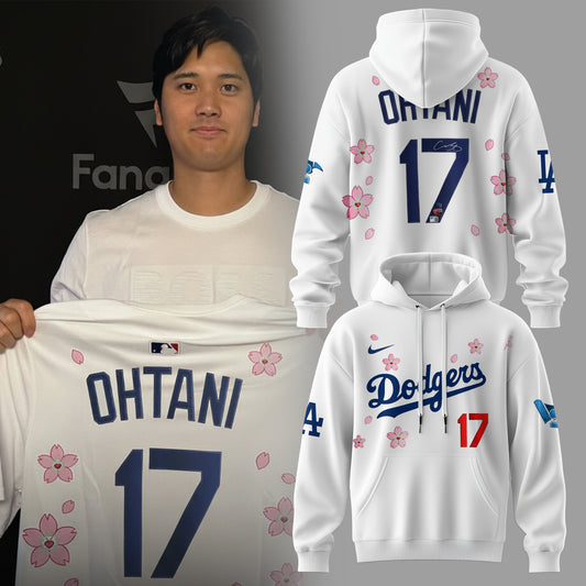 _ Los Angeles Dodgers x Shohei Ohtani Hoodie
