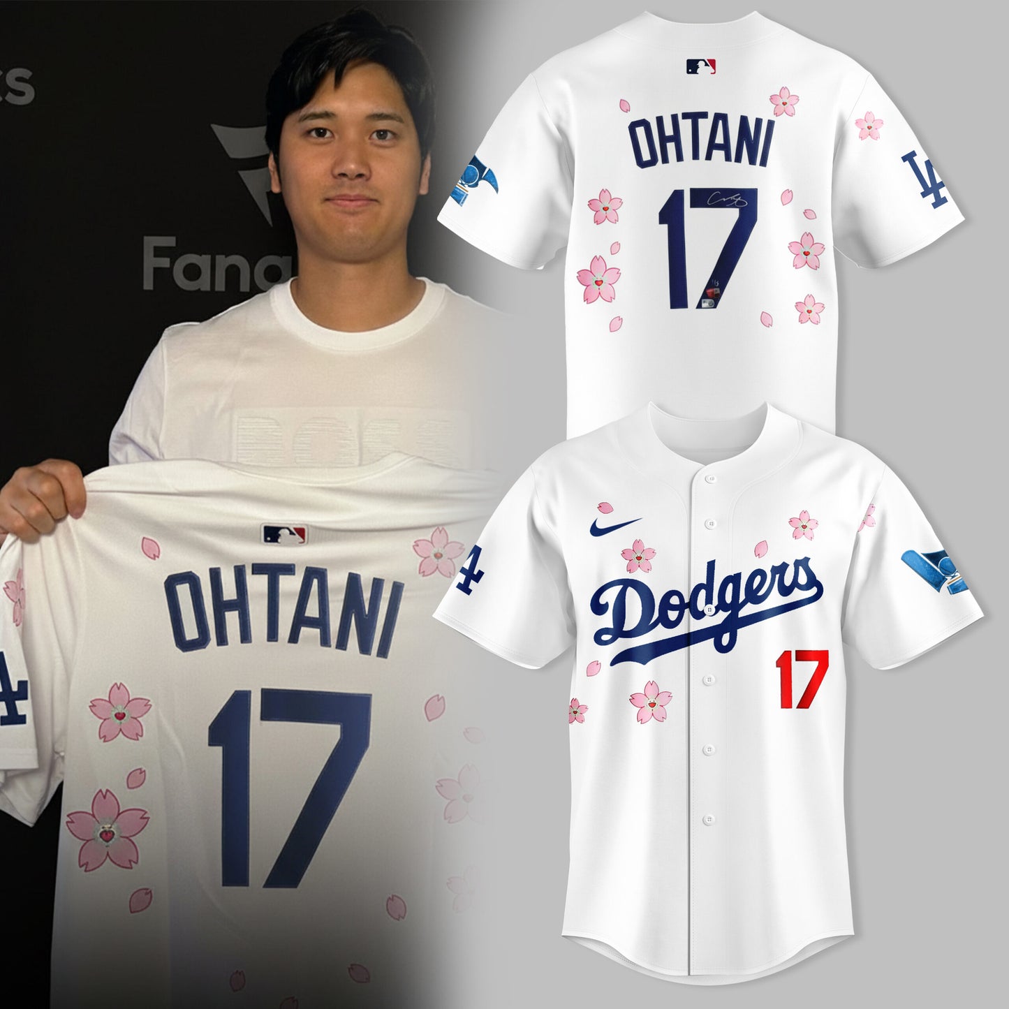 _ Los Angeles Dodgers x Shohei Ohtani Jersey