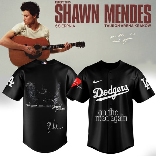 LA Dodgers _ Shawn Mendes “On The Road Again” Jersey