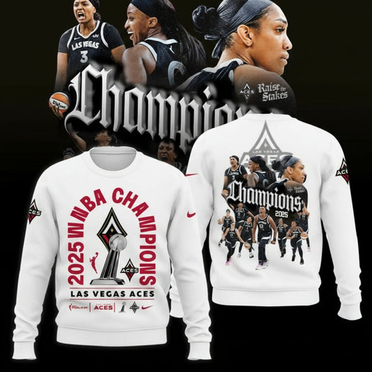 Las Vegas Aces 2025 WNBA Champions Limited Edition Sweatshirt