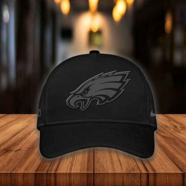 Philadelphia Eagles 2025 Back In Black Limited Edition Quarter Hoodie