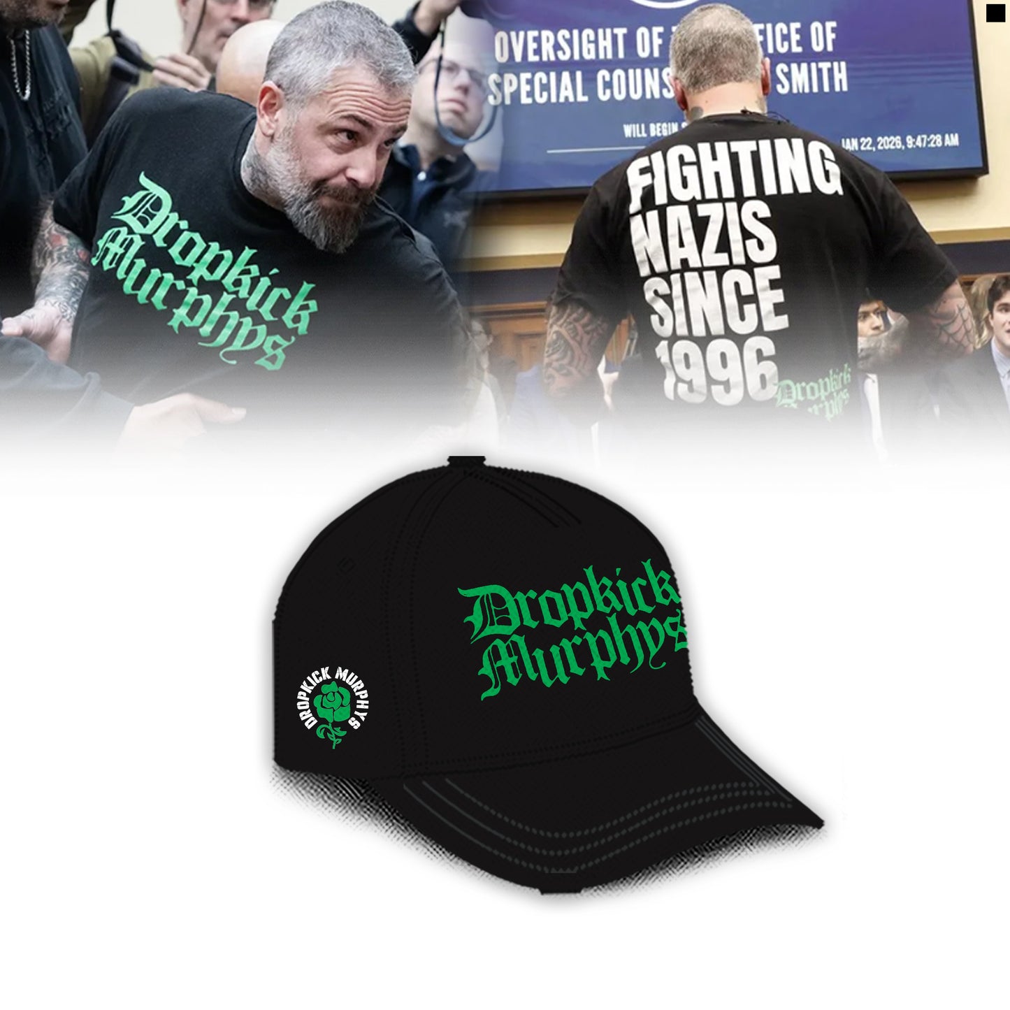 Dropkick Murphys 2026 Limited Edition Black T-Shirt