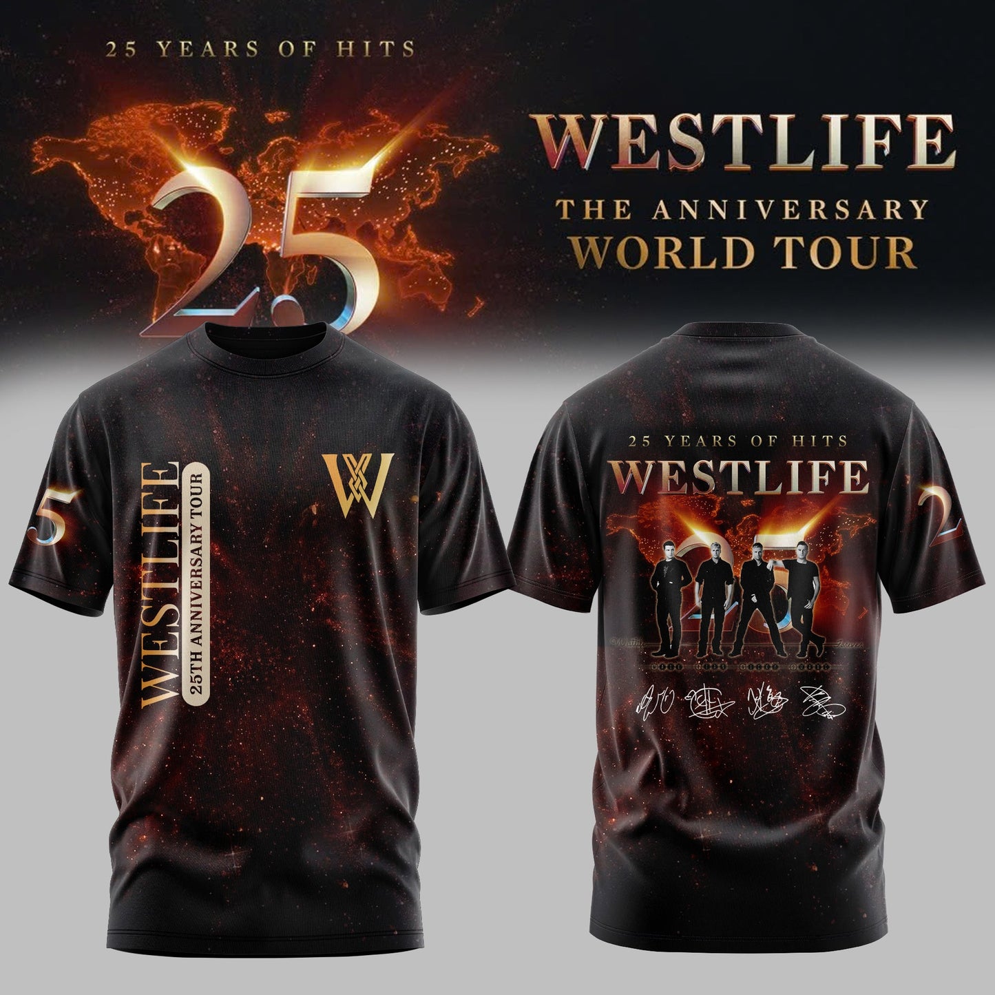 Golden Memories Limited Edition Tshirt