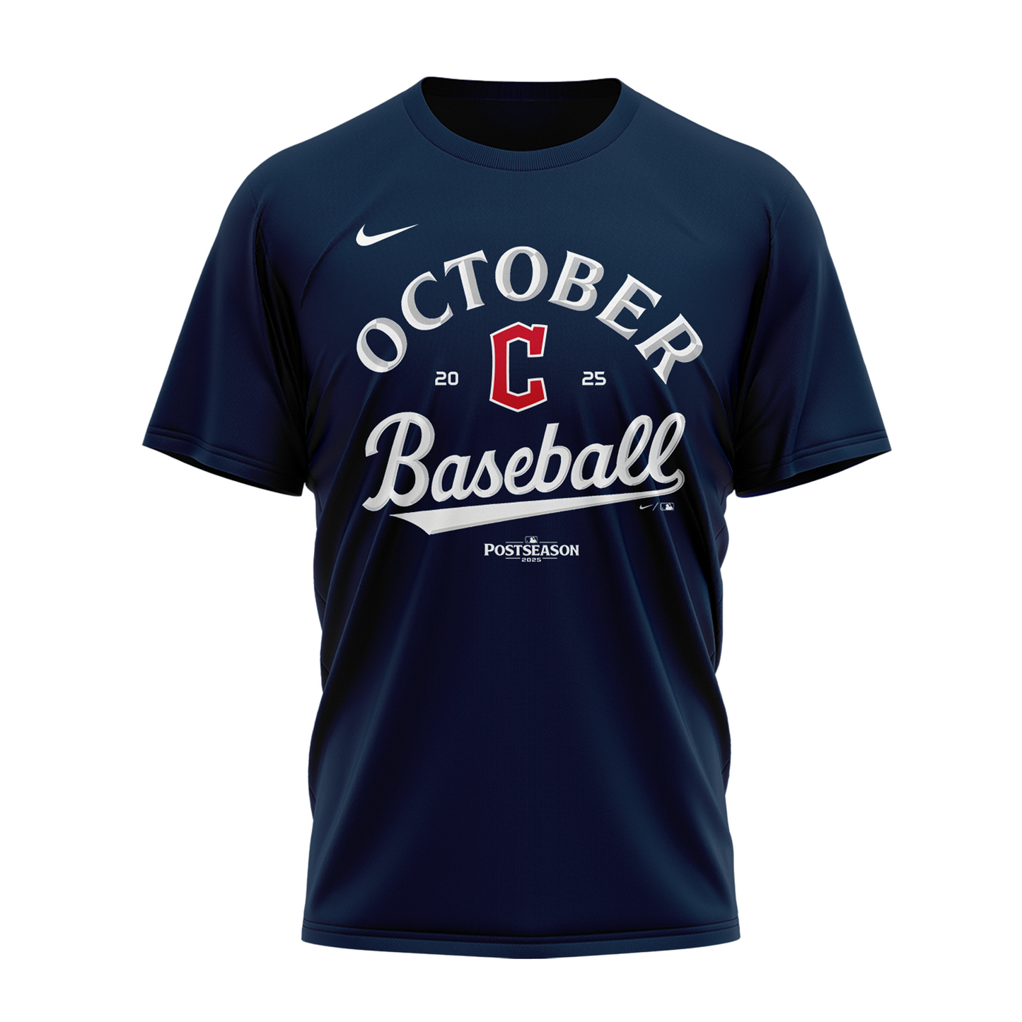 Cleveland Guardians 2025 Postseason Locker Room T-Shirt