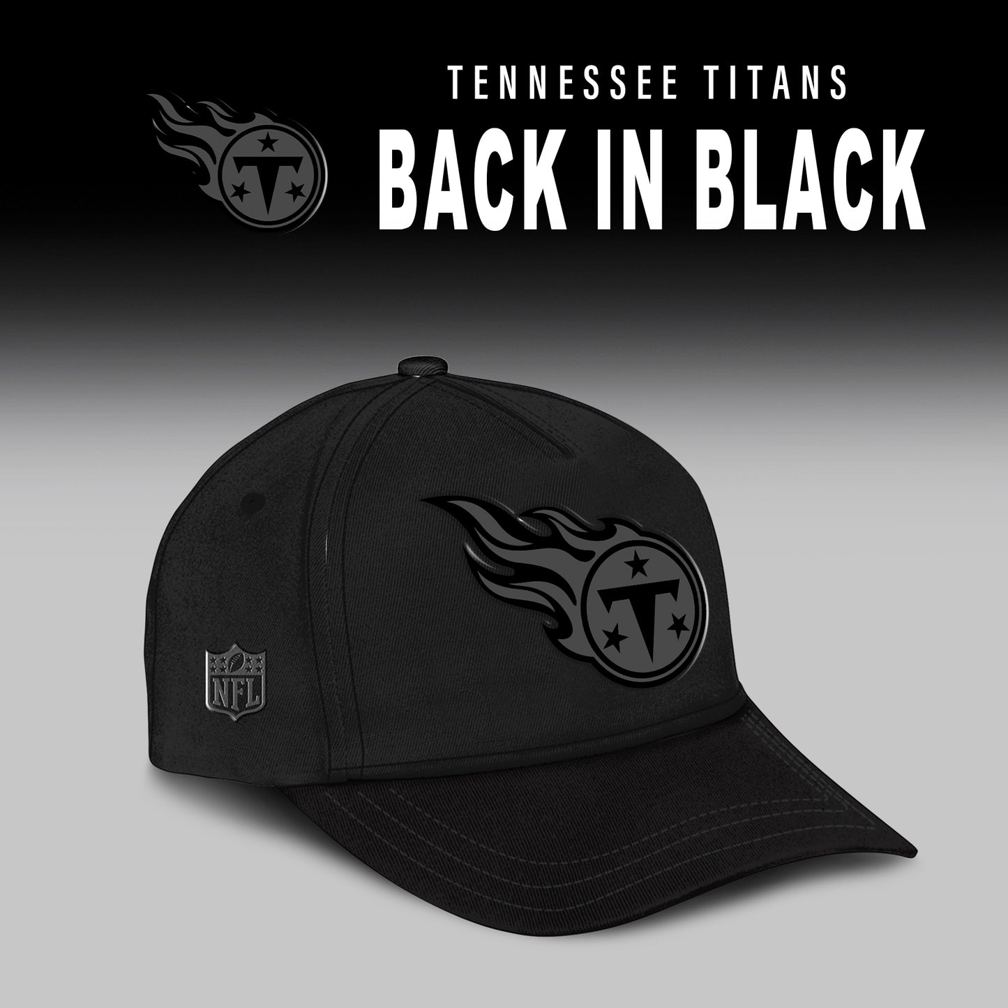 Tennessee Titans 2025 Back In Black Limited Edition Hoodie