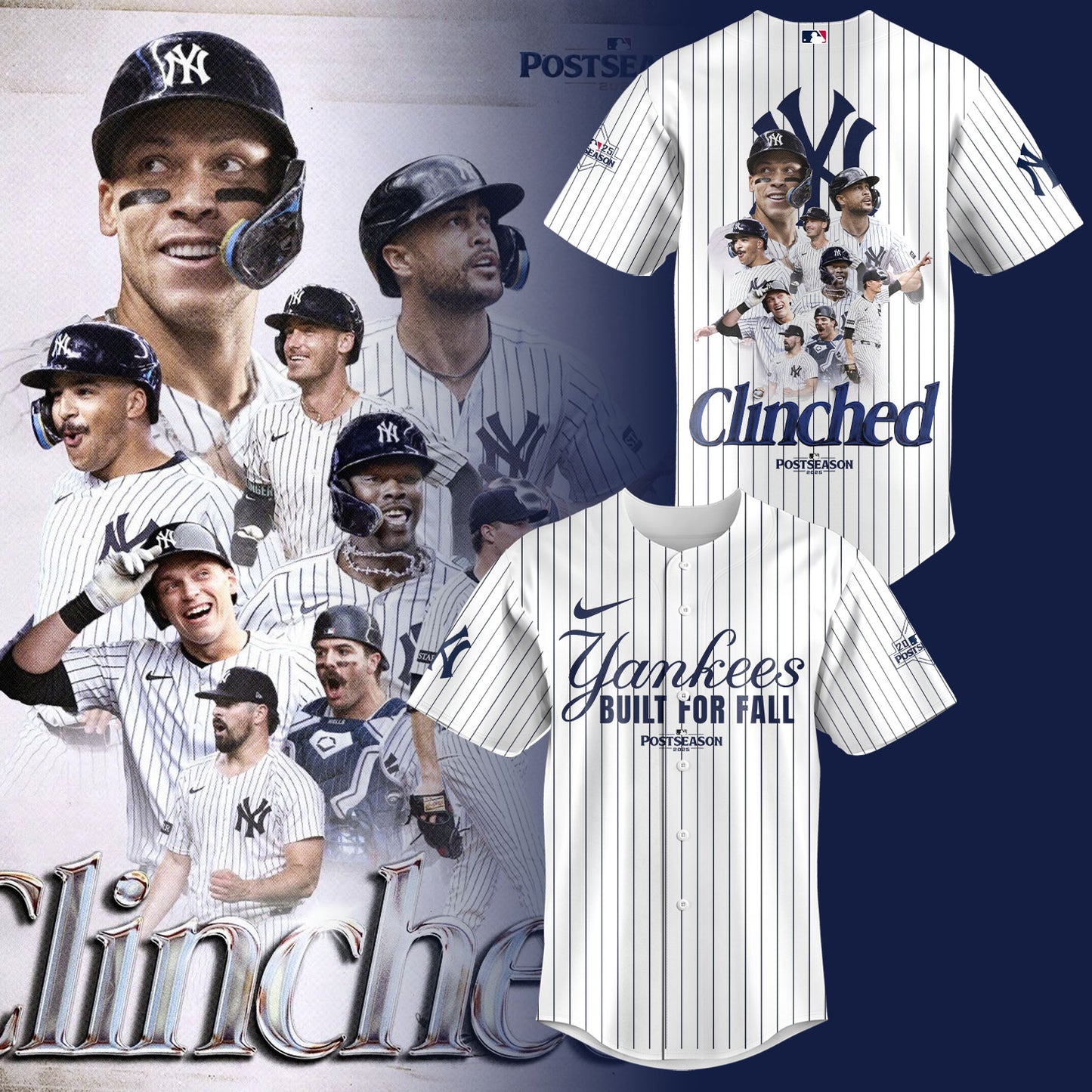 New York Yankees October 2025 Postseason Jersey