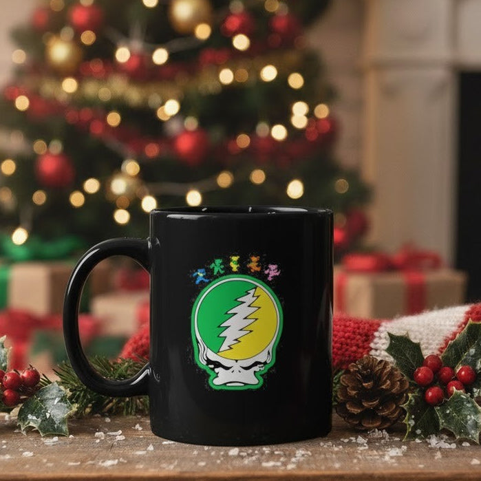 12OZ Dancing Bears Mug (Black)