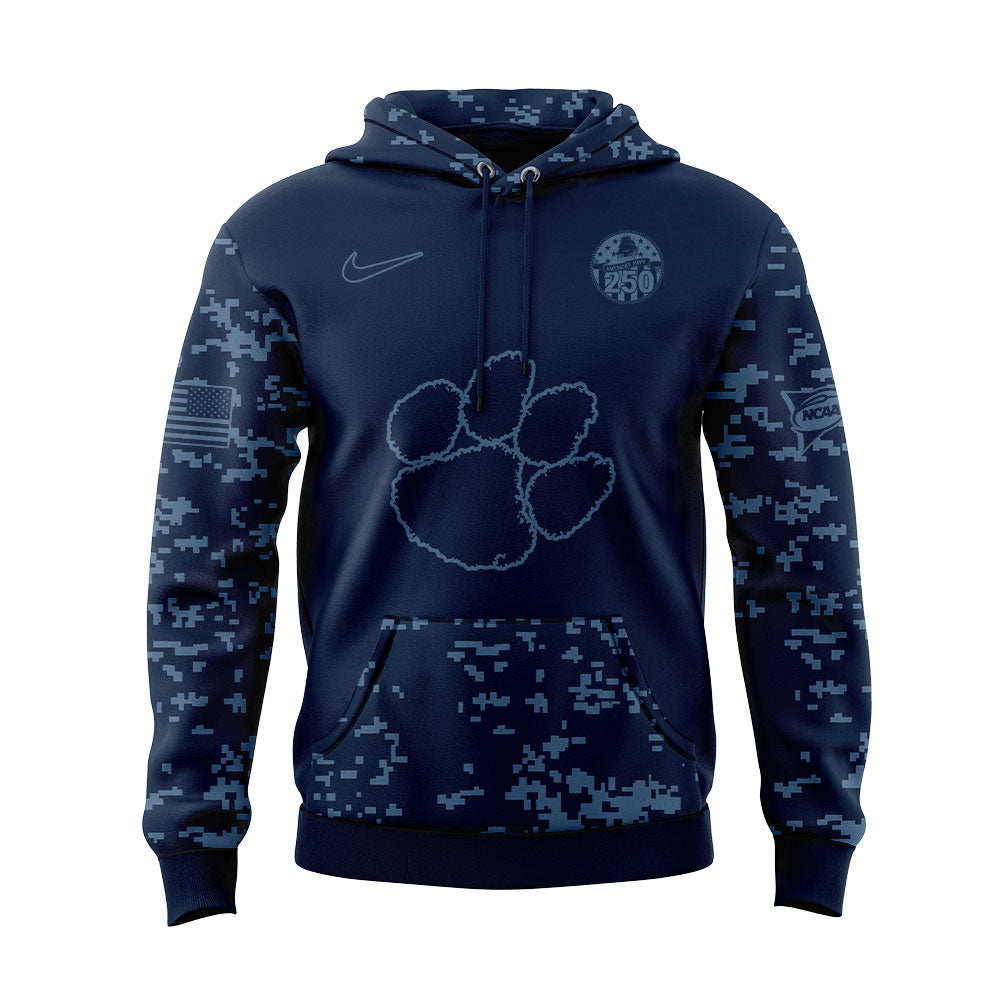 Limited Edition C Football Navy 250th Celebration Hoodie