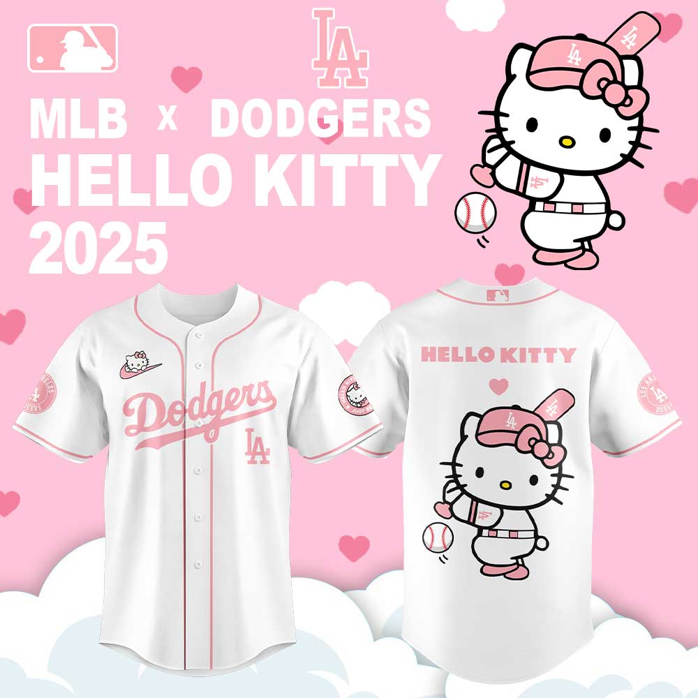 Limited Edition LA.Dodgers 2025 Pink Jersey v2