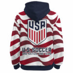 Unisex U.S. Men's National Soccer Team 2026 Home Jersey Hoodie