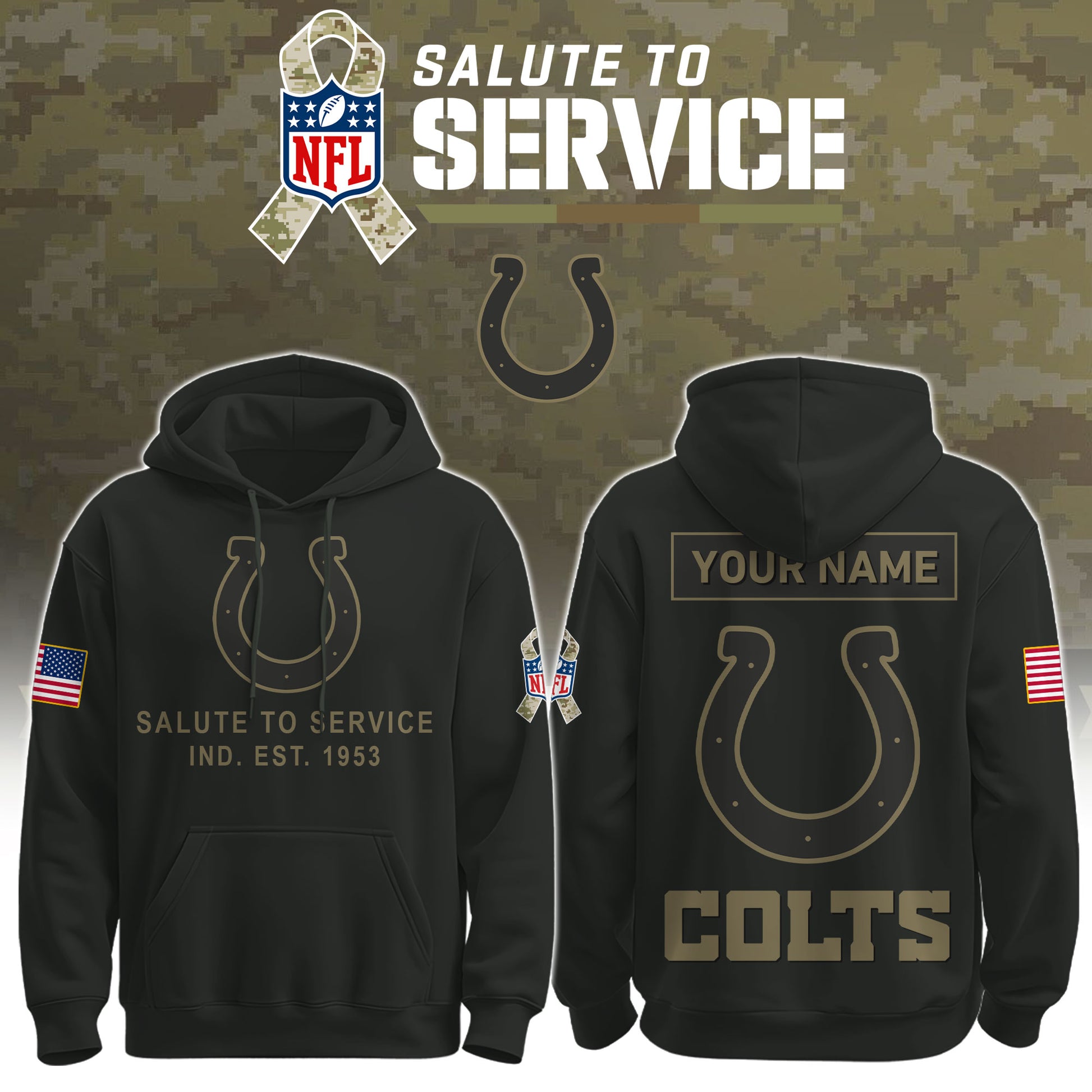 IND-Veteran Limited Editions Hoodie Ver 2