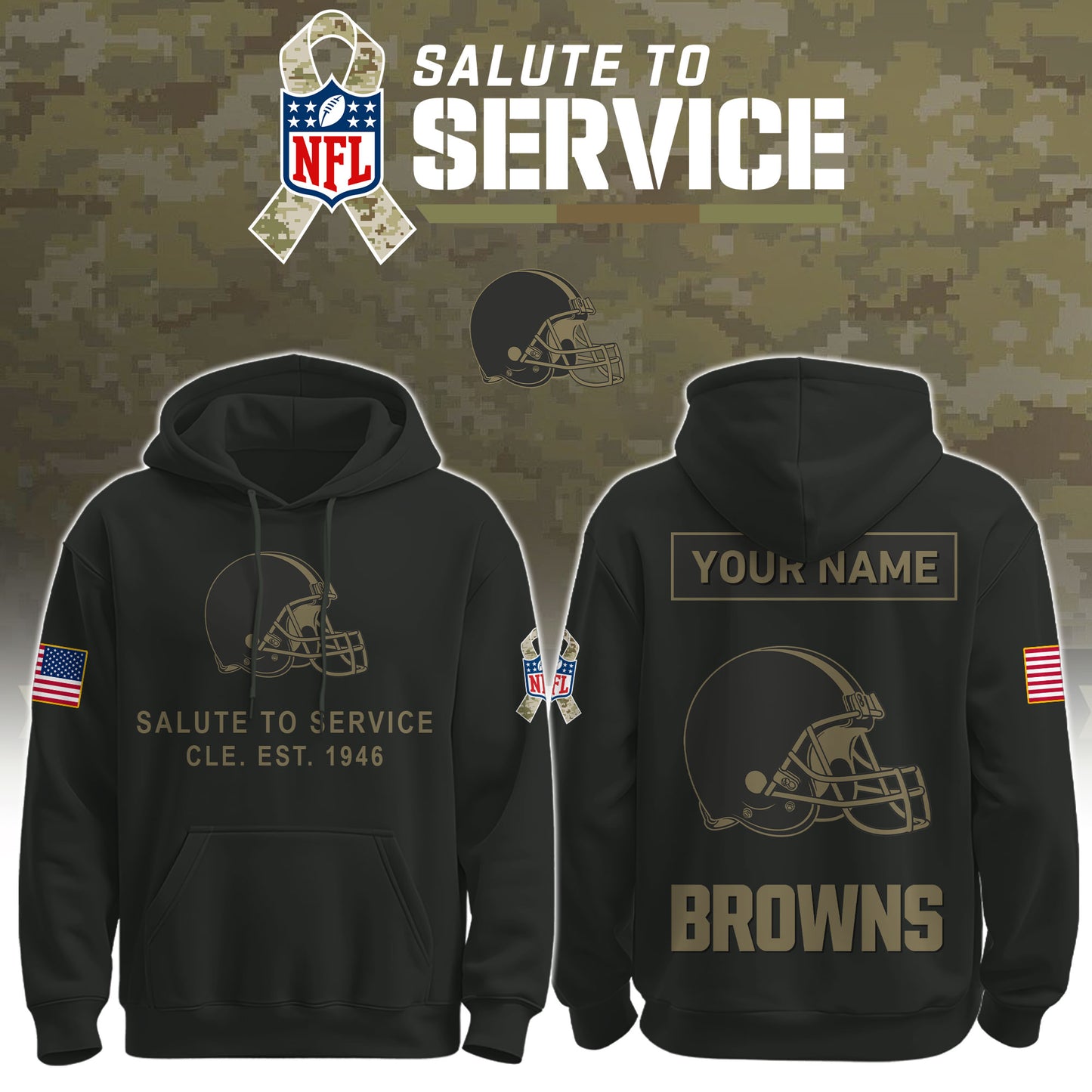 CLE-Veteran Limited Editions Hoodie Ver 2