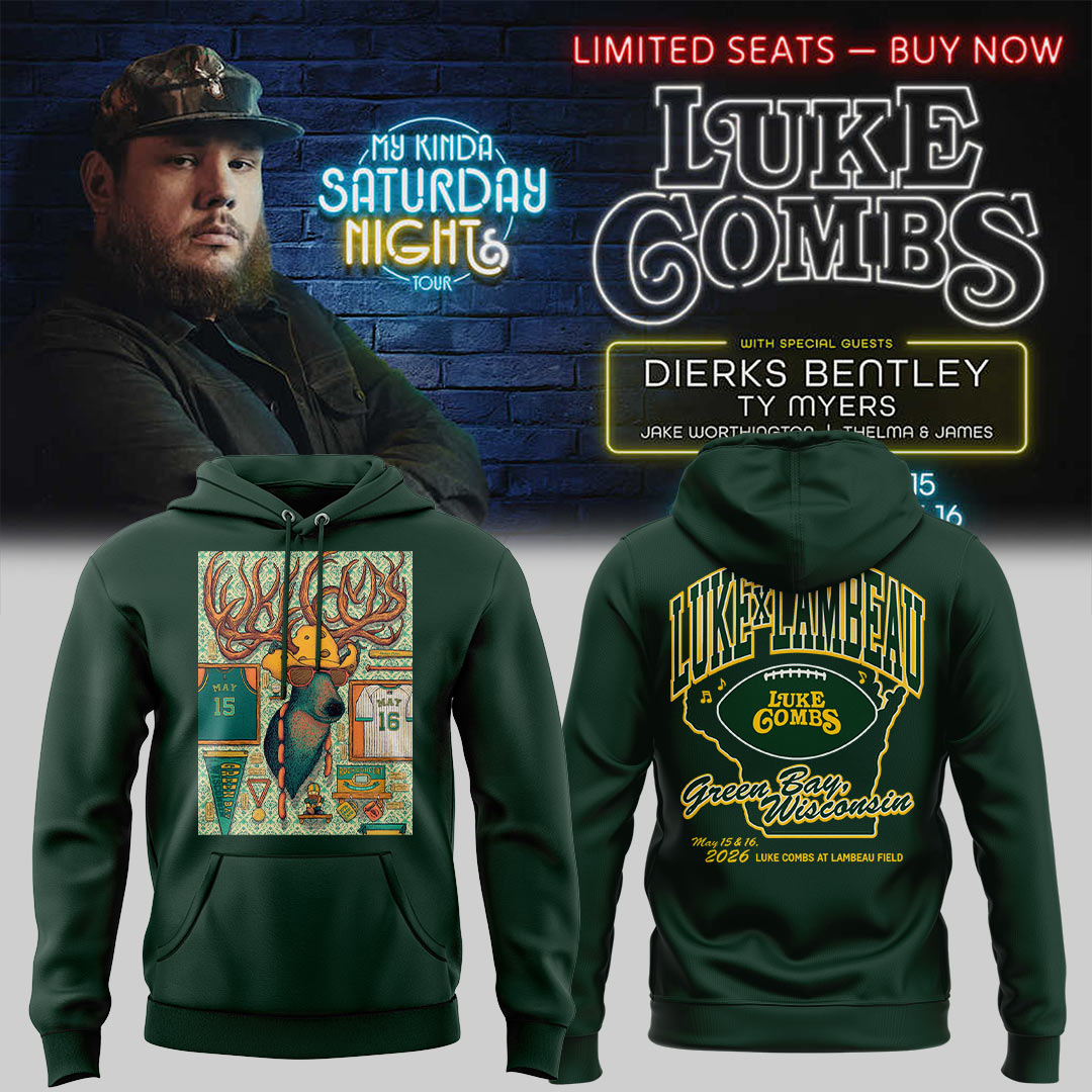LC “My Kinda Saturday Nights Tour” at Lambeau Field Stadium Hoodie