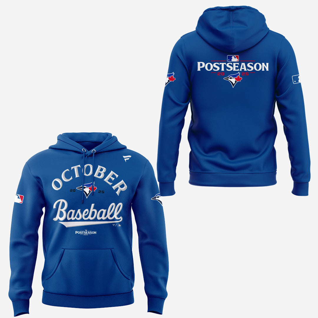 Limited Edition Blue Jays 2025 Postseason Locker Room Hoodie