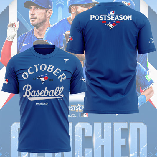 Limited Edition Blue Jays 2025 Postseason Locker Room TShirt