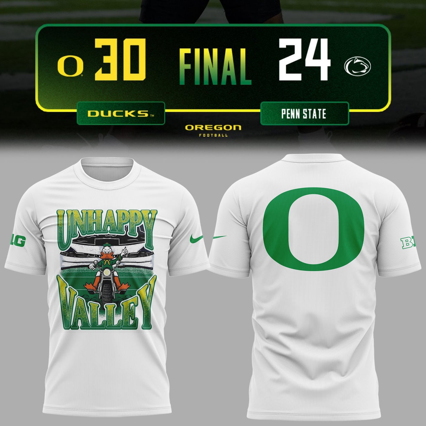Limited Edition Ducks FB Unhappy Valley TShirt-KC09302520