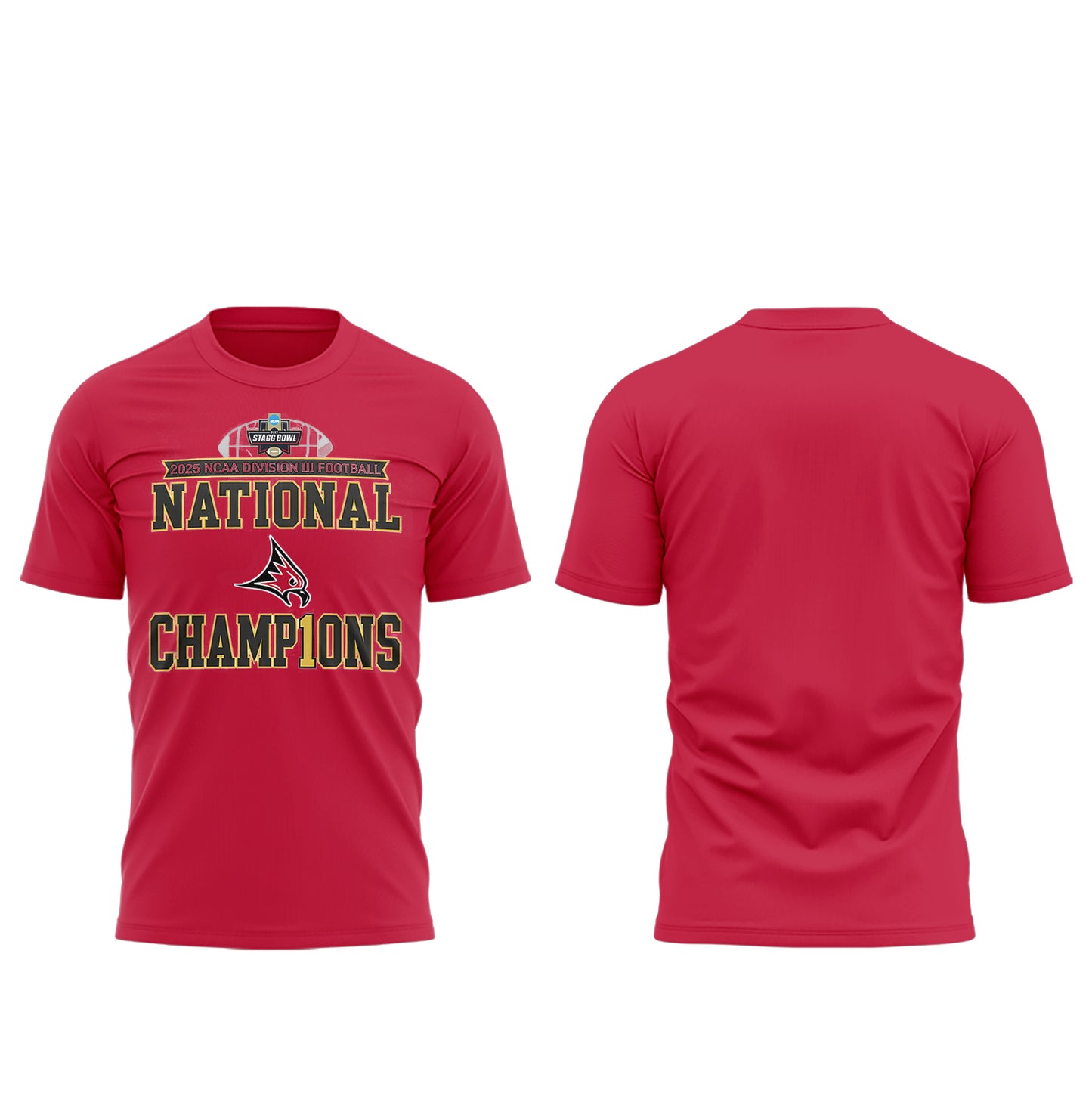 Limited Edition Falcon Football 2025 NCAA Division III National Champions TShirt-LL0105261001
