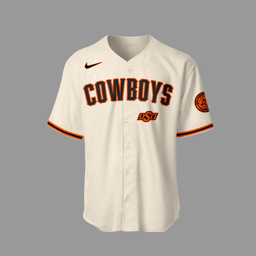 Limited Edition CowboysBaseball x Firefighter Appreciation Night Jersey-LL250325016