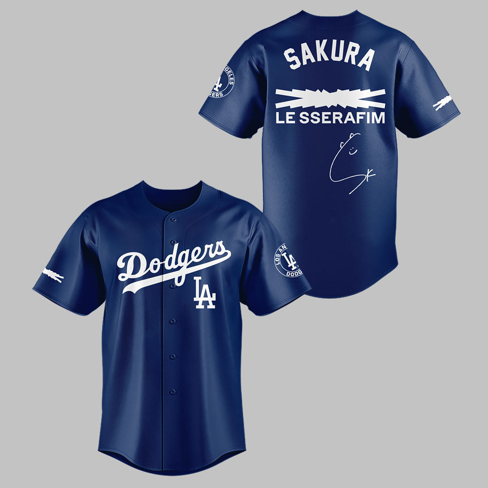 Limited Edition Dodgers x Sakura Jersey