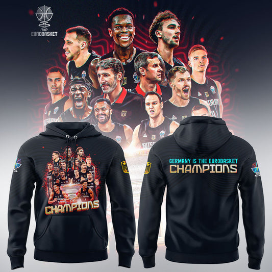 Limited Edition FIBA EuroBasket 2025 Champions Hoodie