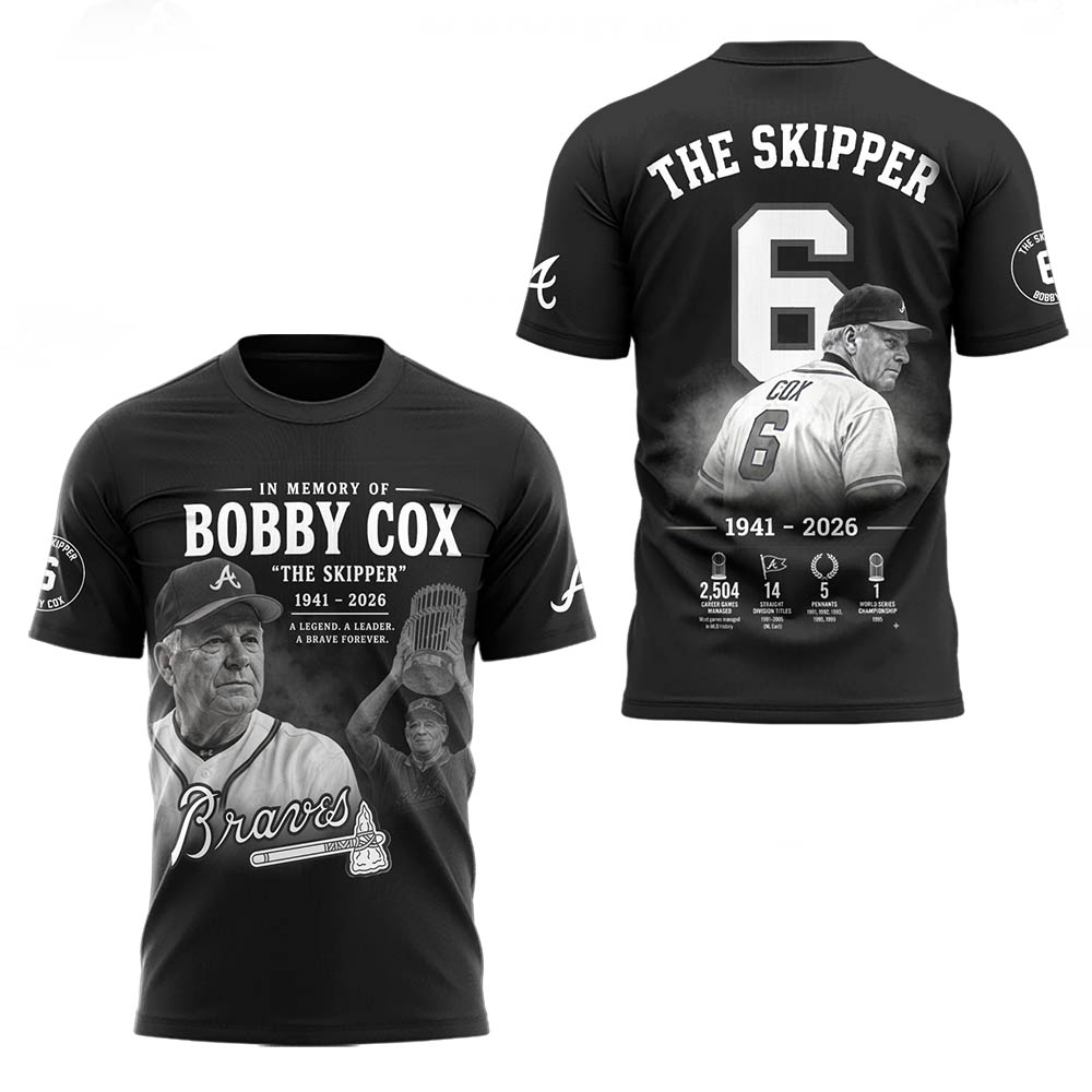 Remembering Bobby Cox – The Legendary Manager”⚾🪓 Shirt