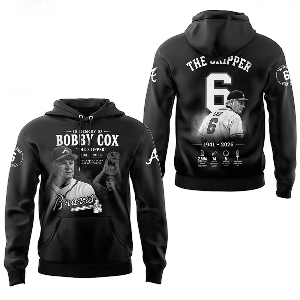 Remembering Bobby Cox – The Legendary Manager”⚾🪓 Hoodie