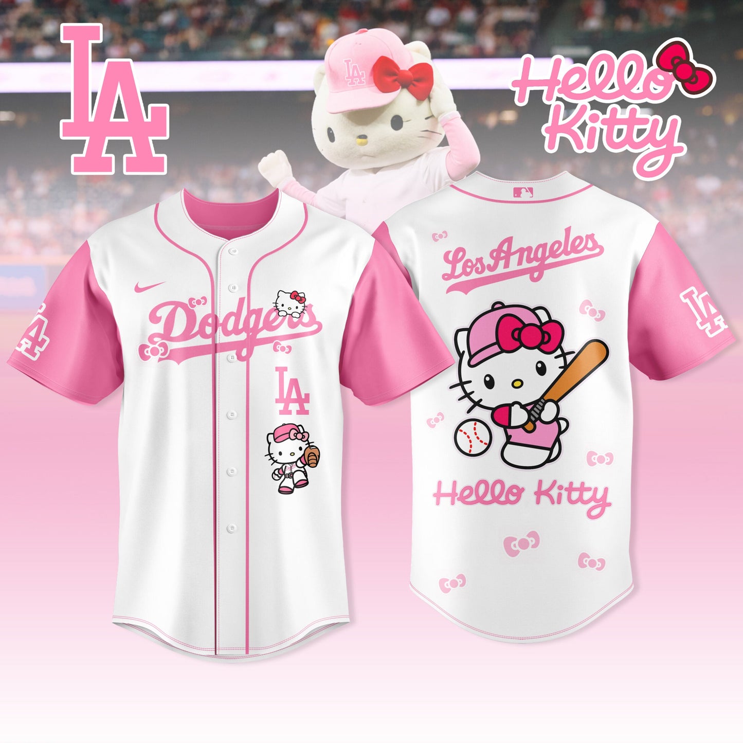 _ Hello KT Night Limited Baseball Jersey
