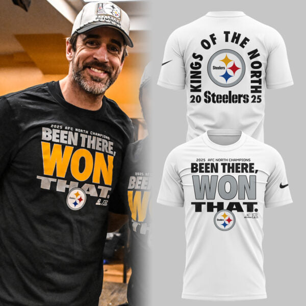 Limited Edition 2025 AFC North Champions T-Shirt - White Version