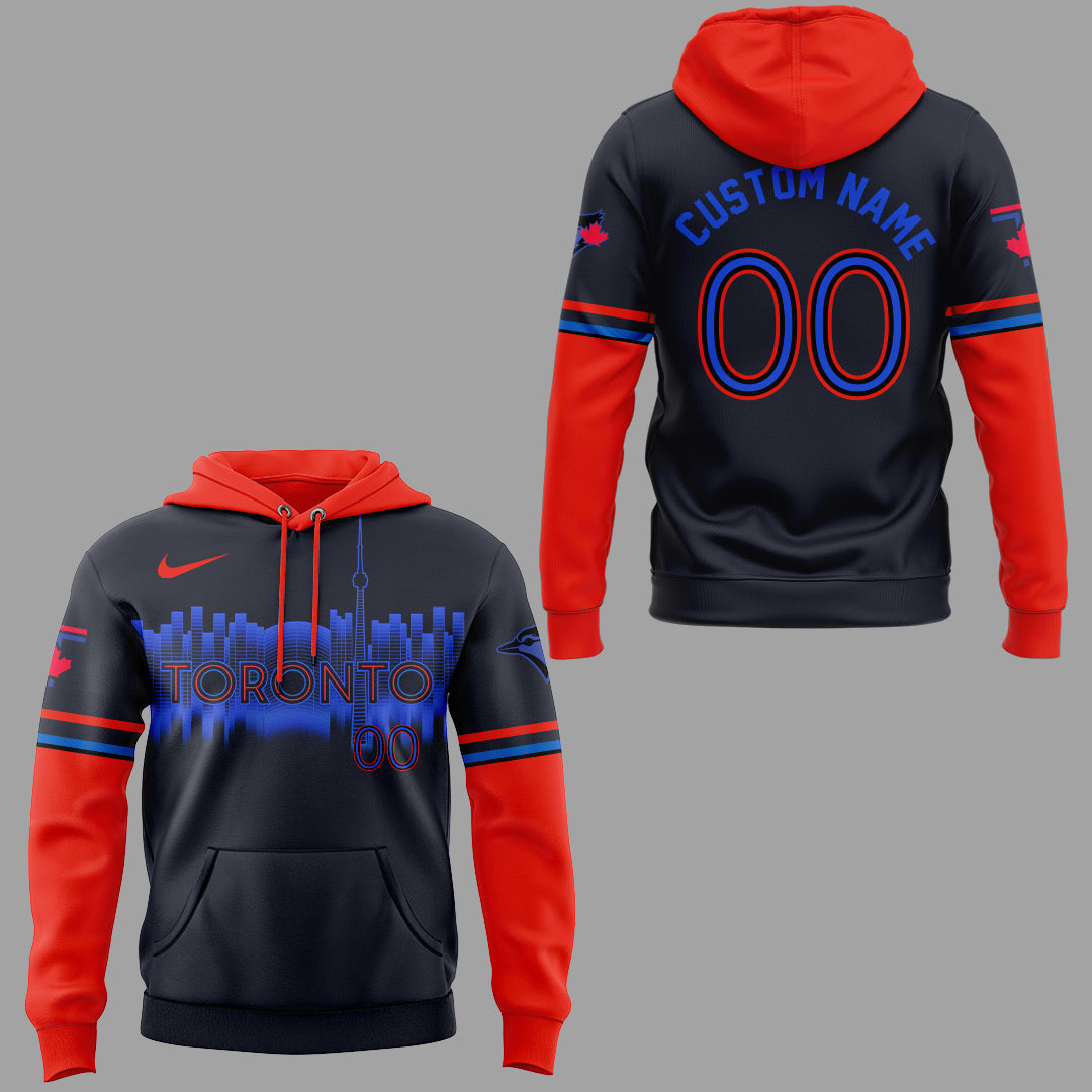 Limited Edition Blue Jays City Connect Custom Hoodie-ND04042501