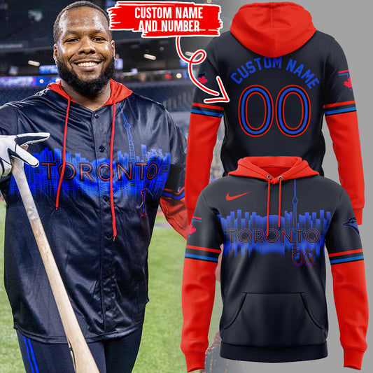 Limited Edition Blue Jays City Connect Custom Hoodie-ND04042501