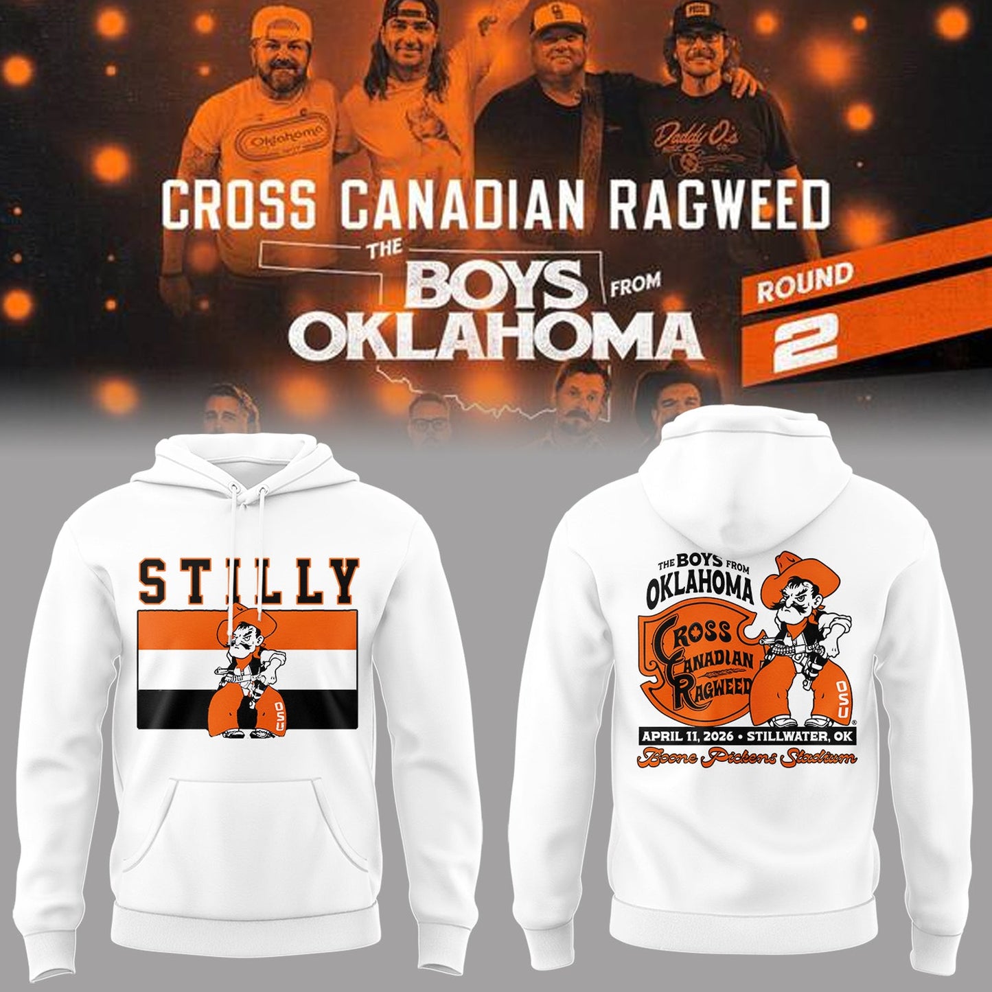 Limited Edition The Boys From Oklahoma 2026 (Round 2) Hoodie-PA041526038