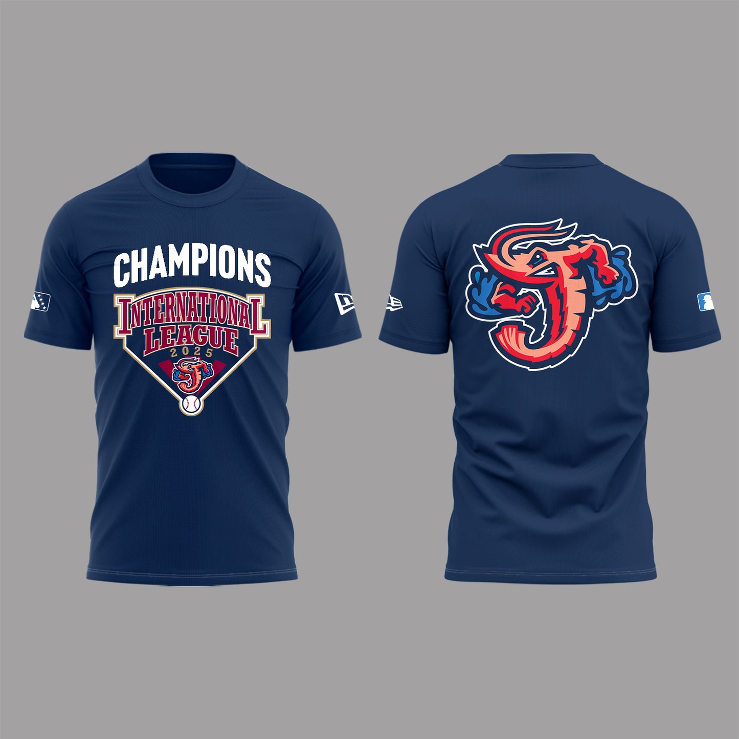 Limited Edition JaxShrimp 2025 International League Champions Tshirt-PA092625015