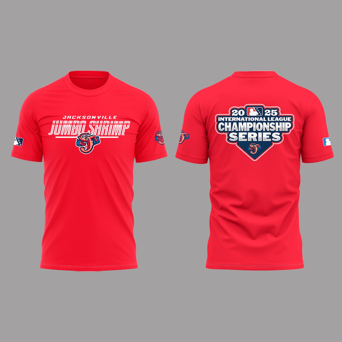 Limited Edition JaxShrimp 2025 International League Champions Tshirt-PA092625019