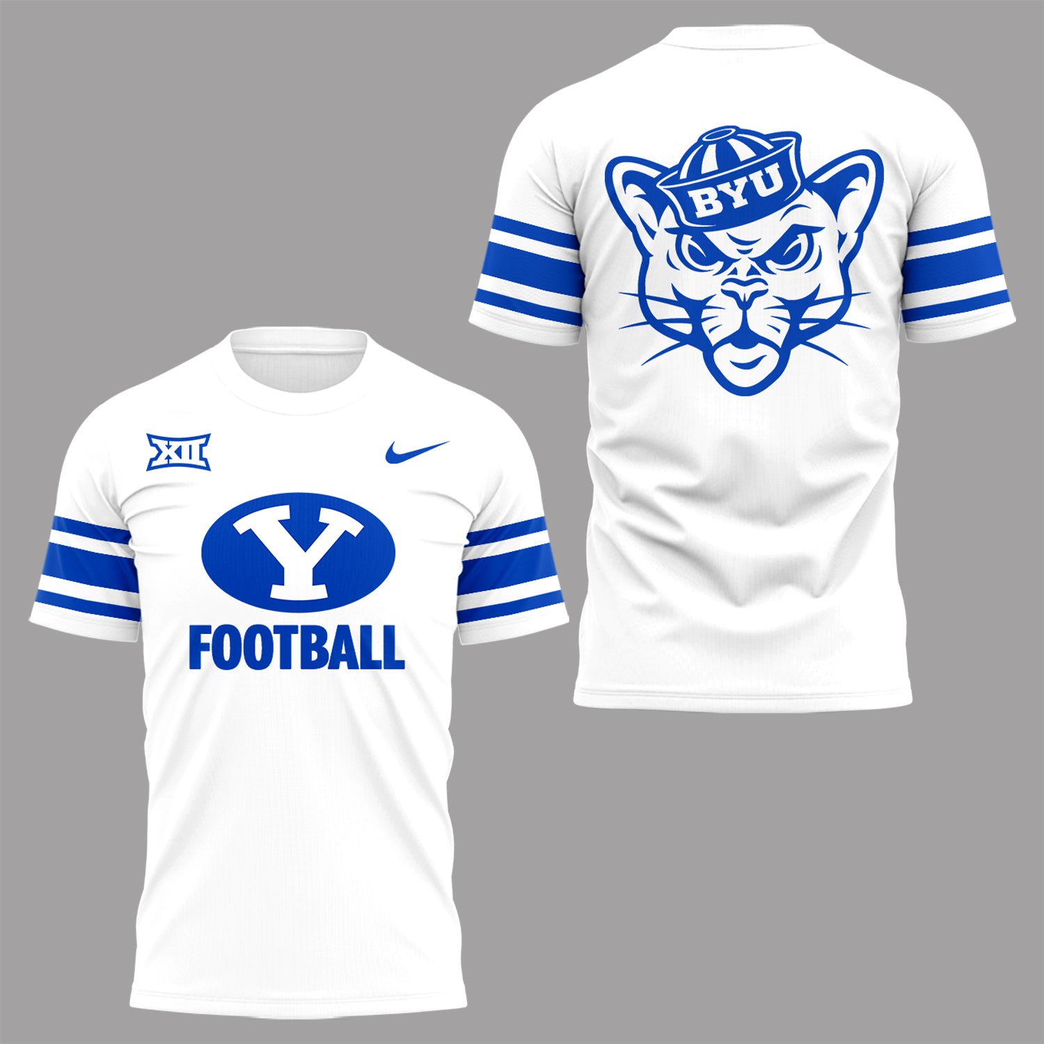 Limited Edition BYU New Lid Logo T-Shirt-PA102925003