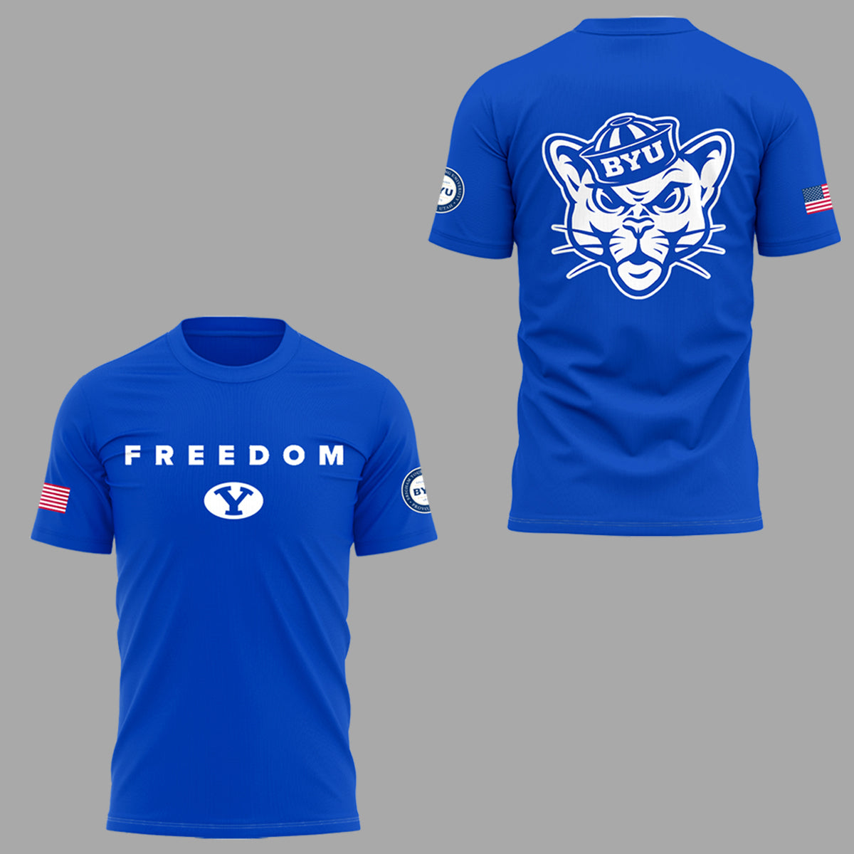 Limited Edition BYU Freedom T-Shirt-PA102925007