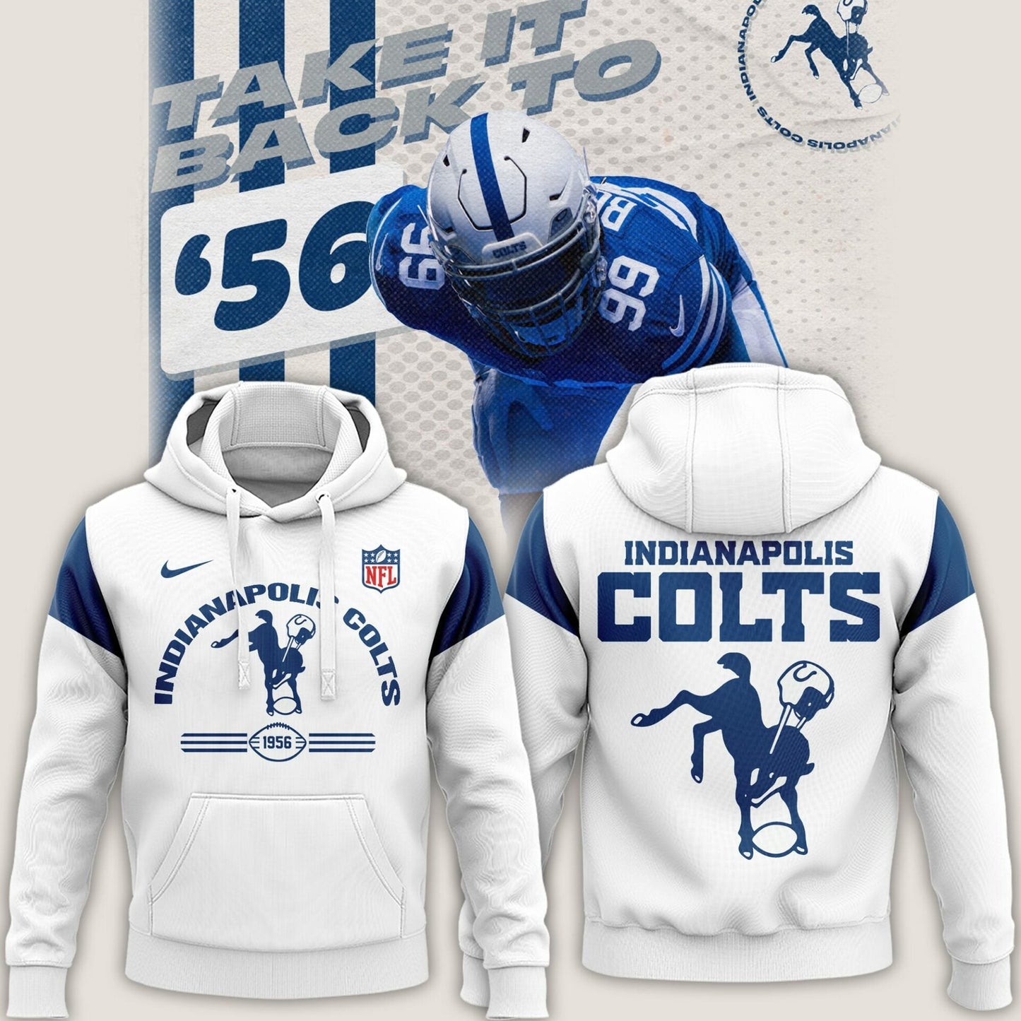 Indianapolis Colts Limited Hoodie-PU1026241035