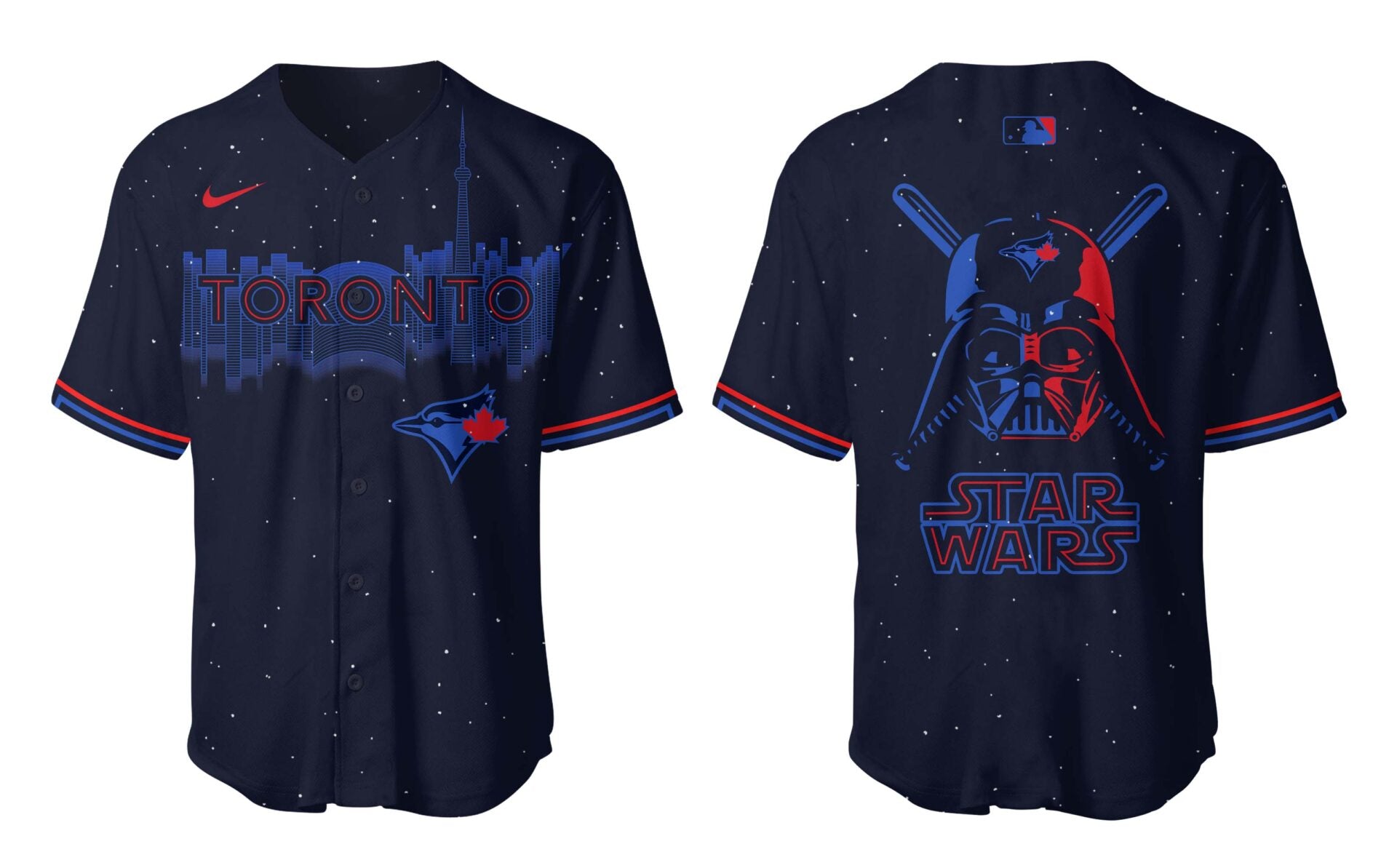 Blue Jays Baseball 2025 Limited "Blue Jays x Star Wars" City Connect Jersey-PU25040309