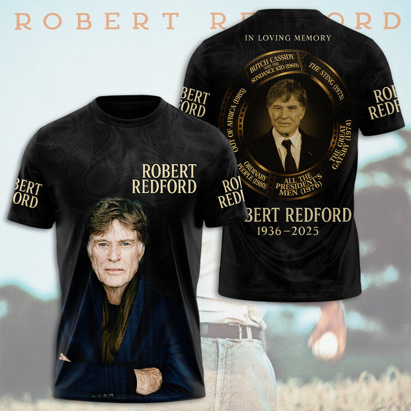 Robert Redford 3D T-Shirt