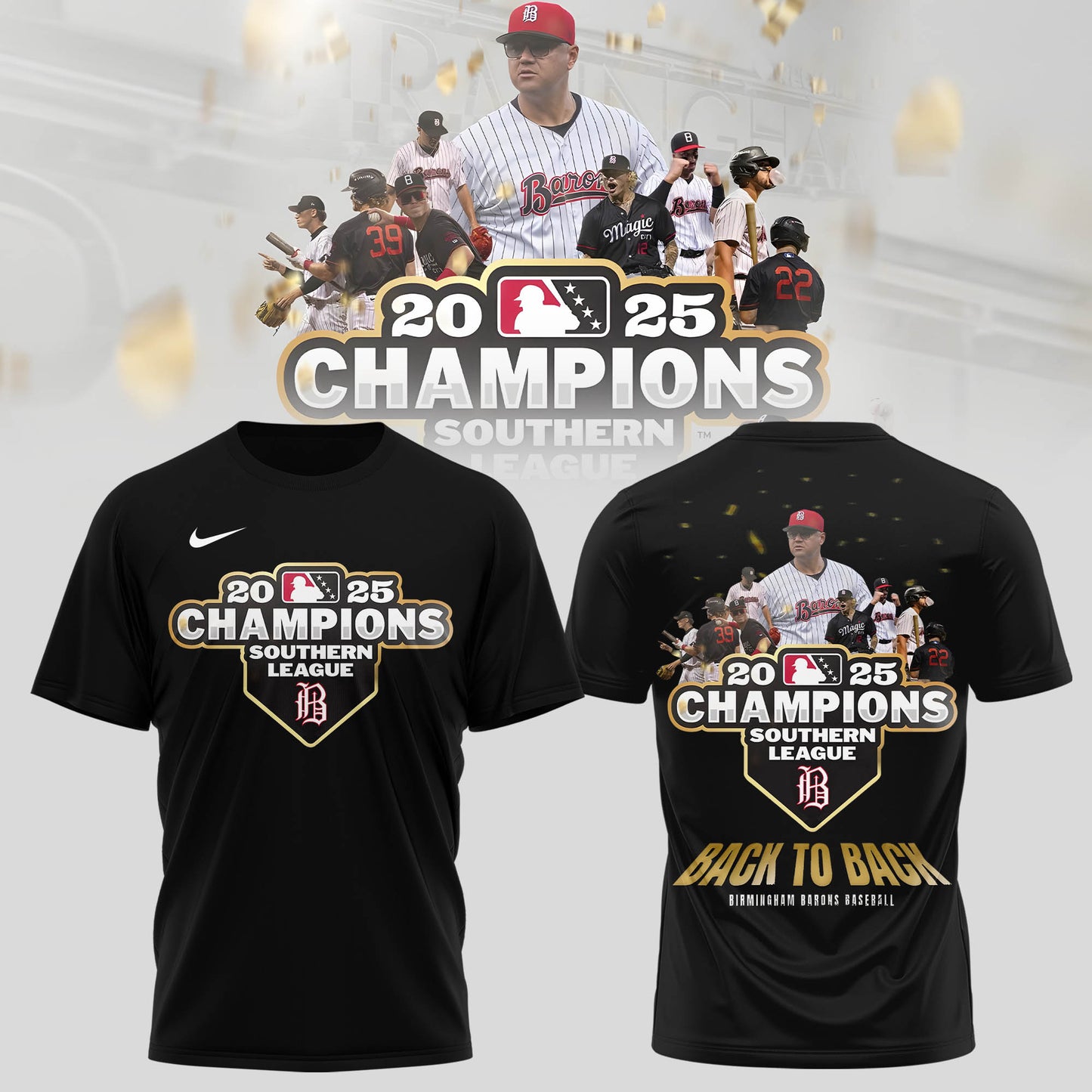 Limited Edition BINGRP 2025 Eastern League Champions Tshirt v3