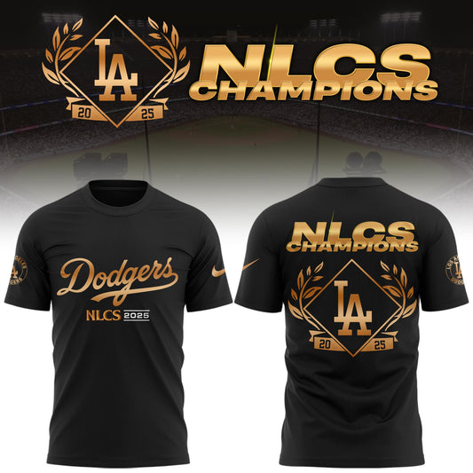 LAD x NLCS Champions Special Gold Edition Tshirt