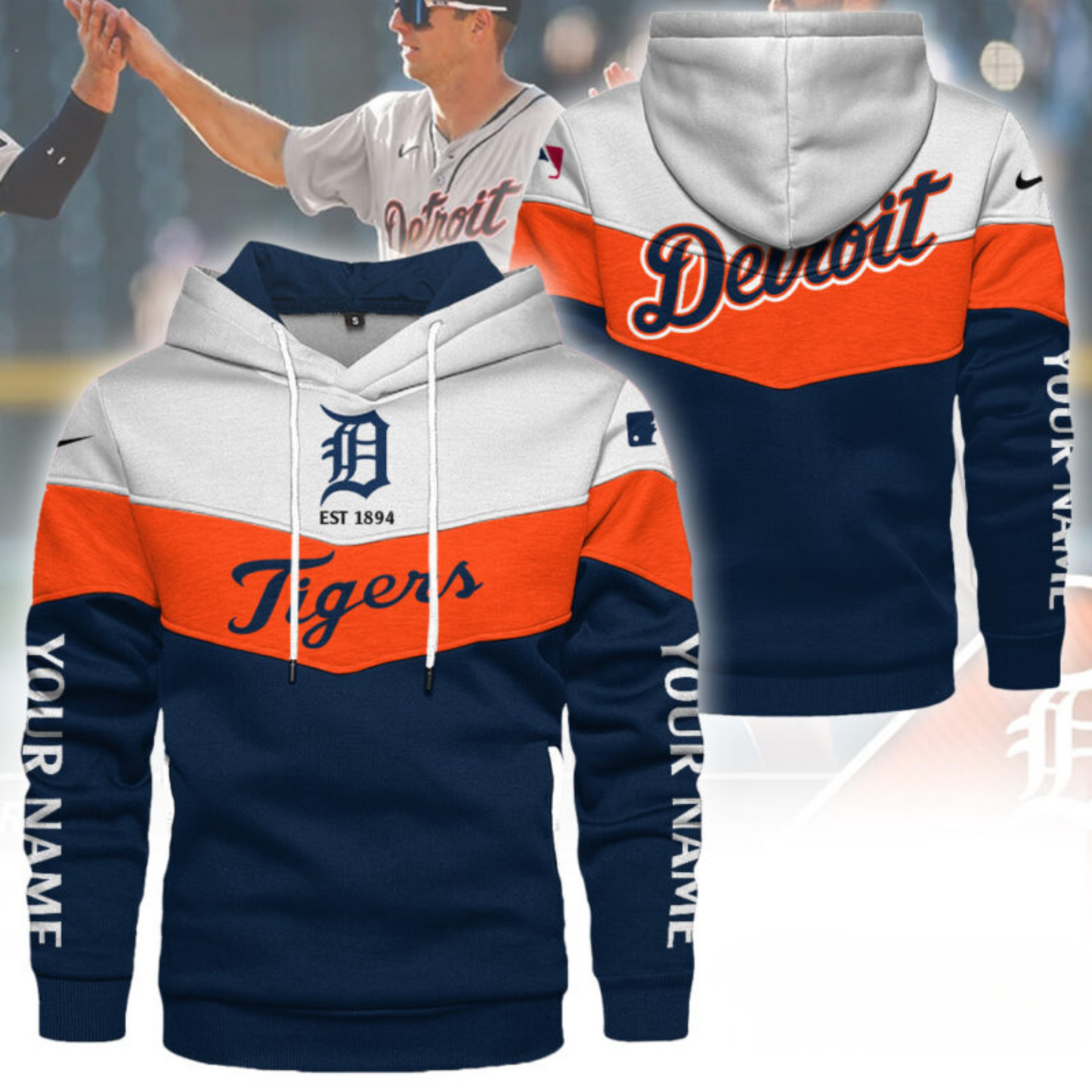 Detroit Tigers Hoodie