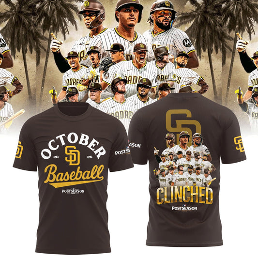 San Diego Padres October 2025 Postseason Shirt