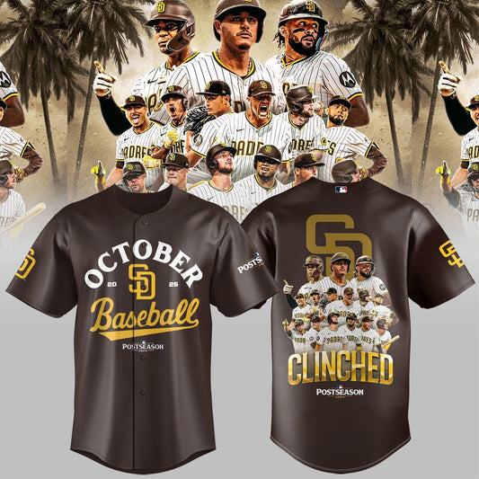 San Diego Padres October 2025 Postseason Jersey