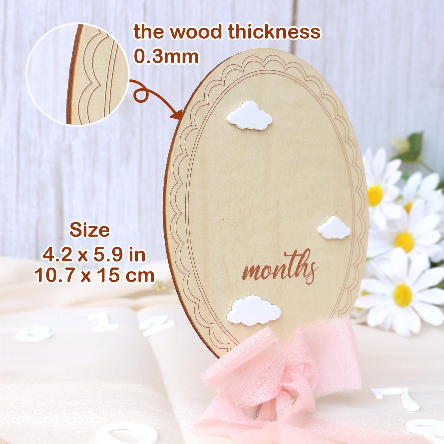 Baby Monthly Milestone Baby Girl Name Sign Baby Girl Announcement Sign for Hospital Baby Photo Signs Baby Gift Baby Shower Gift