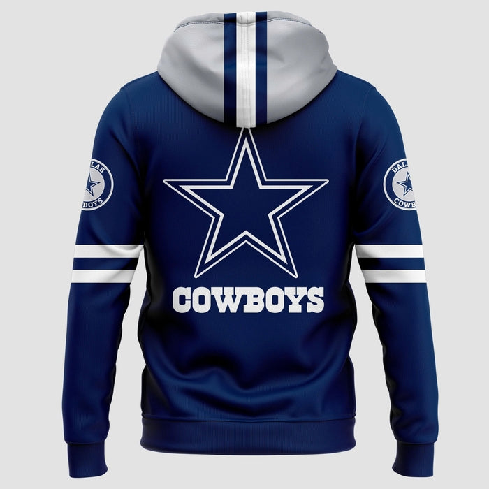 Dallas Cowboys New 2025-2026 Hoodie-Blue