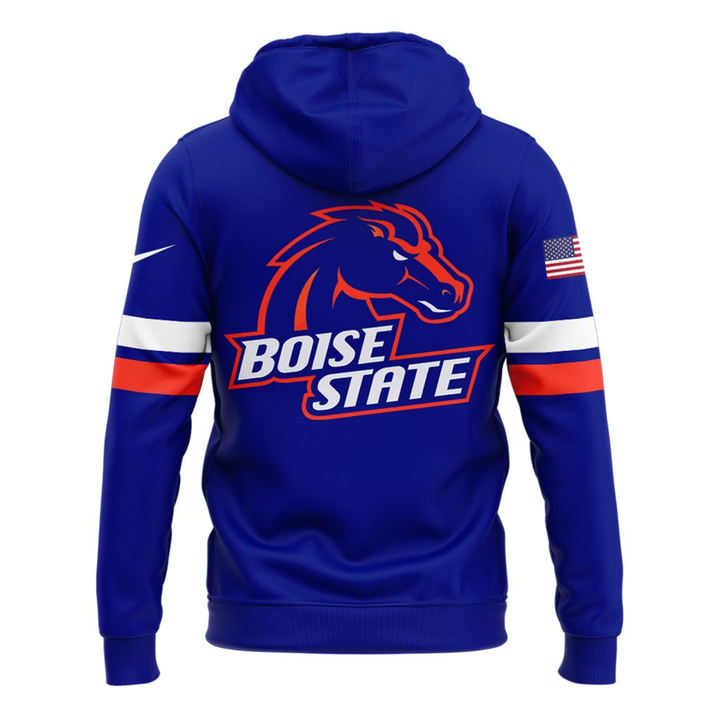 H02- "The Blue and the State of Idaho" - Boise State Broncos Football - Special Edition 2025 Hoodie