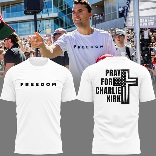 Charlie Kirk "FREEDOM" RIP – 1993-2025 Classic T-Shirt