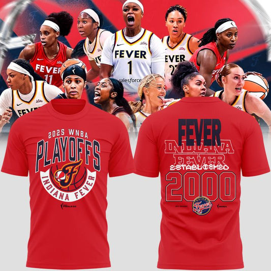 Play Offs Indiana Fever Tshirt Limited Edition 1c